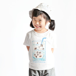 Kids Ｔシャツ 半袖（南極サイダー） 2枚目の画像