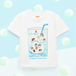 Kids Ｔシャツ 半袖（南極サイダー） 1枚目の画像