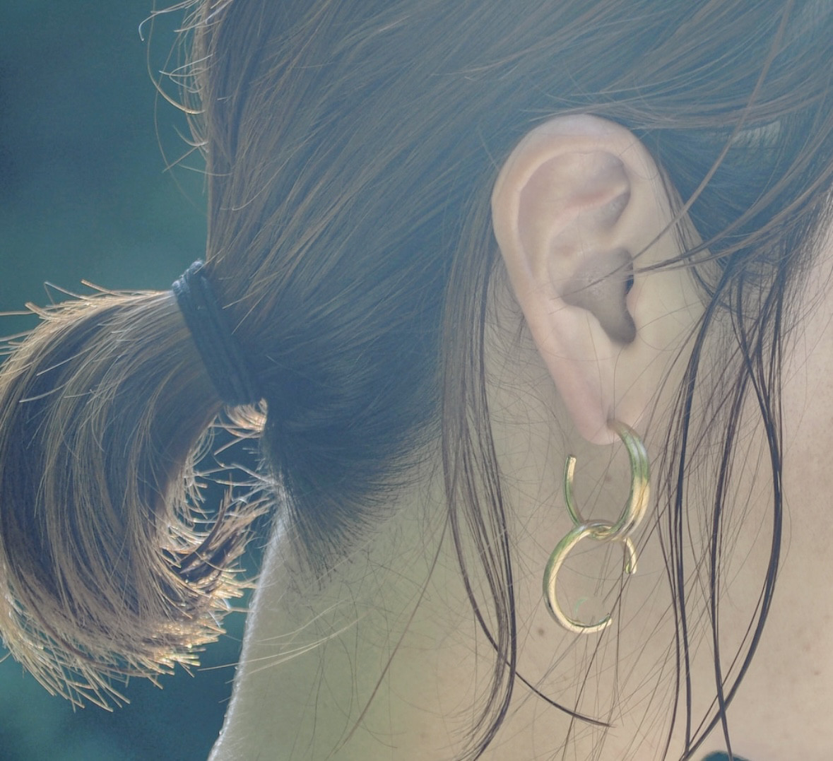 double hoop pierce/片耳《送料無料》