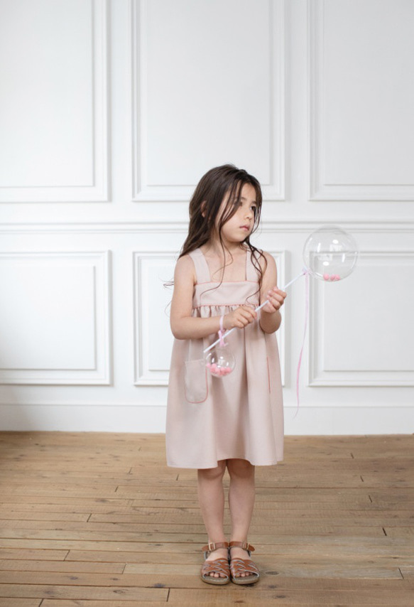 【 SALE 】40％ＯＦＦKIDS picnic one-piece （スカイブルー） 17枚目の画像