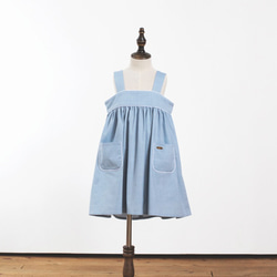 【 SALE 】40％ＯＦＦKIDS picnic one-piece （スカイブルー） 19枚目の画像