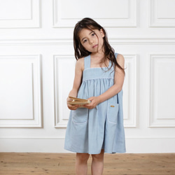 【 SALE 】40％ＯＦＦKIDS picnic one-piece （スカイブルー） 11枚目の画像