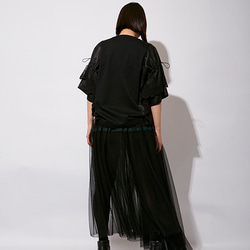 Ariosky Tulle skirt / black 5枚目の画像