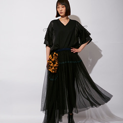 Ariosky Tulle skirt / black 3枚目の画像