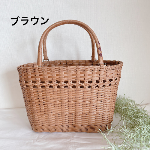 ちょっとそこまでのお出かけに 軽やかカゴバッグ かごバッグ Basket-K