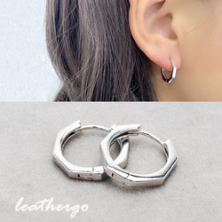 特別価格品　両耳　23mm フープピアス　シルバー925 es226-1.jpg