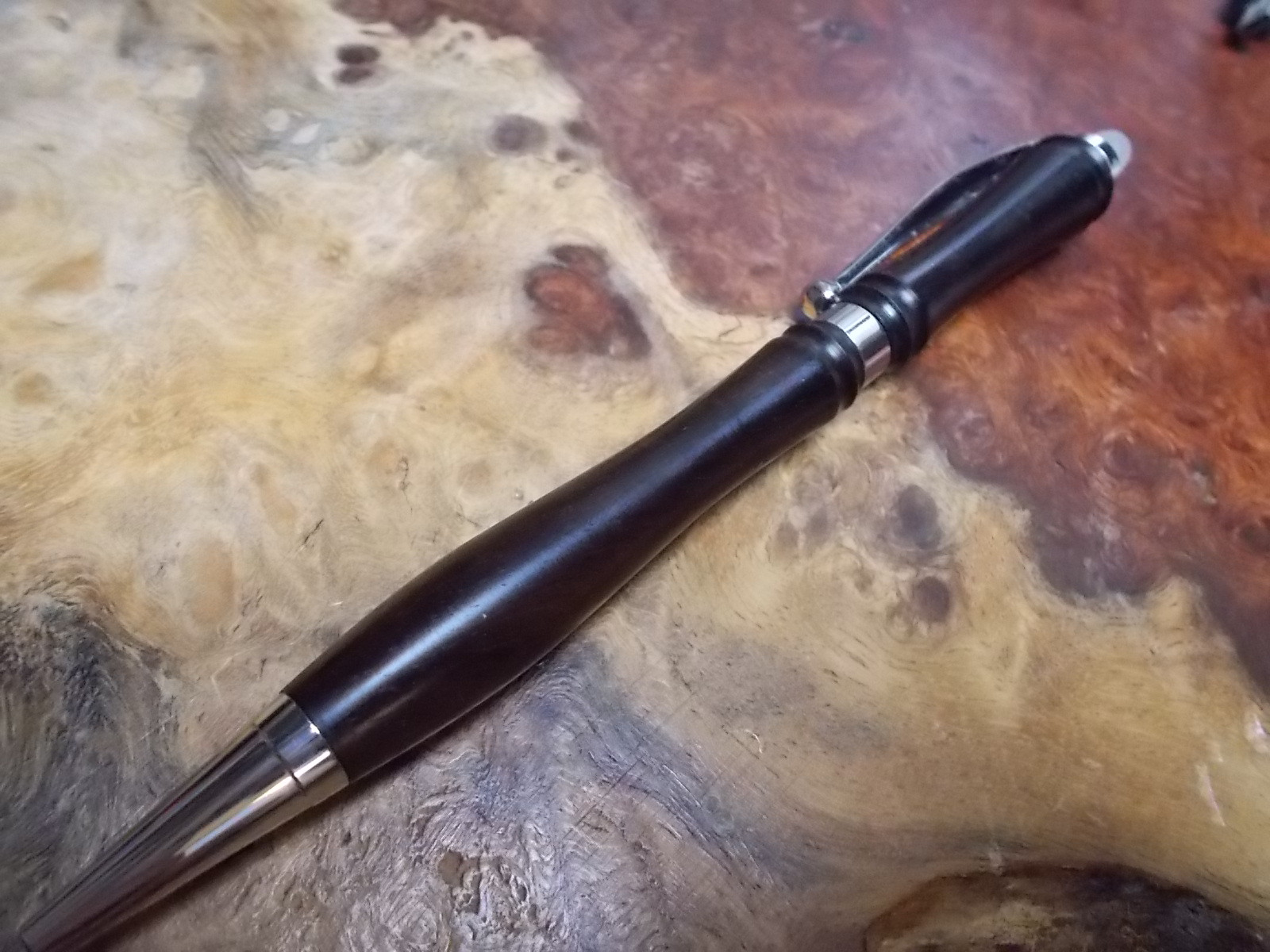 インドローズのフリクションスリムボールペン！　手作り品　プレゼントに　Rocketbookにいかが？