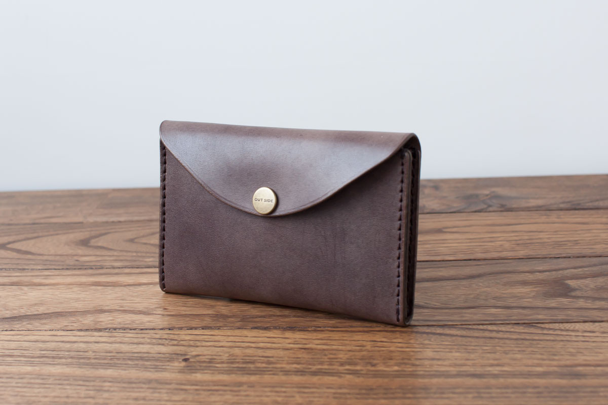 BRIDLE MIDDLE財布 ／ チョコ※受注製作