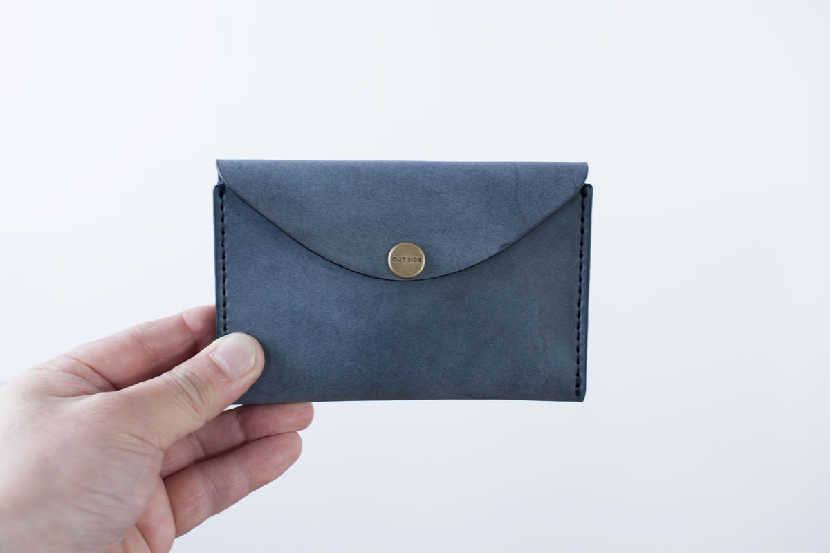 BRIDLE MIDDLE財布 ／ ネイビー※受注製作