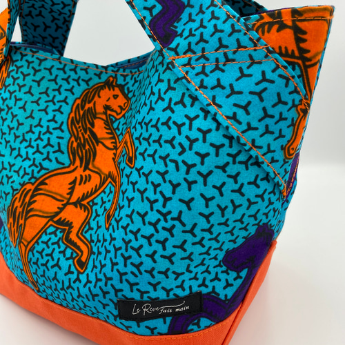 アフリカ布バッグオーダーページmiki♡h様 アフリカ布バッグ