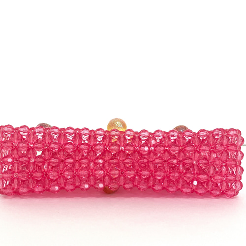 ELMO】カラフル♡ビーズバッグ パイナップル・フェスティバル