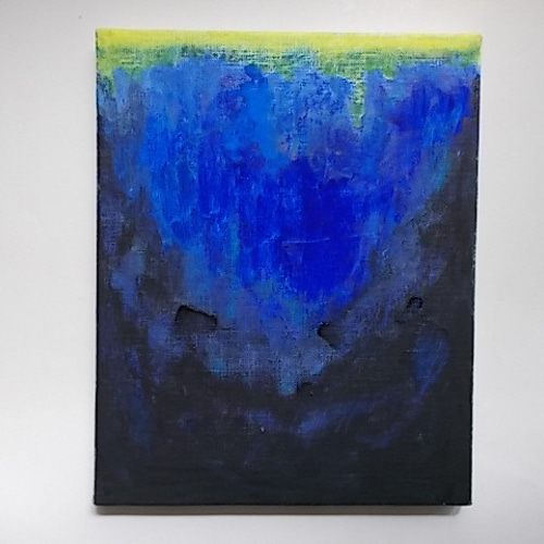 絵画 インテリア キャンバス画 インジゴと群青の風景 絵画 susa-art