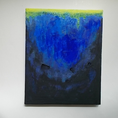 絵画 インテリア キャンバス画 インジゴと群青の風景 絵画 susa-art