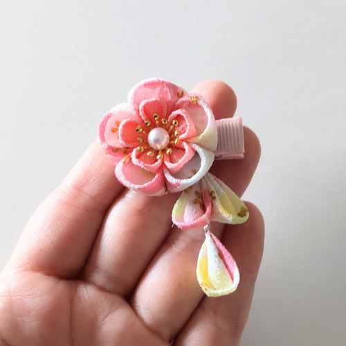 ちゃますけ様 専用 ご確認画像 つまみ細工 髪飾り ベビークリップ 雛