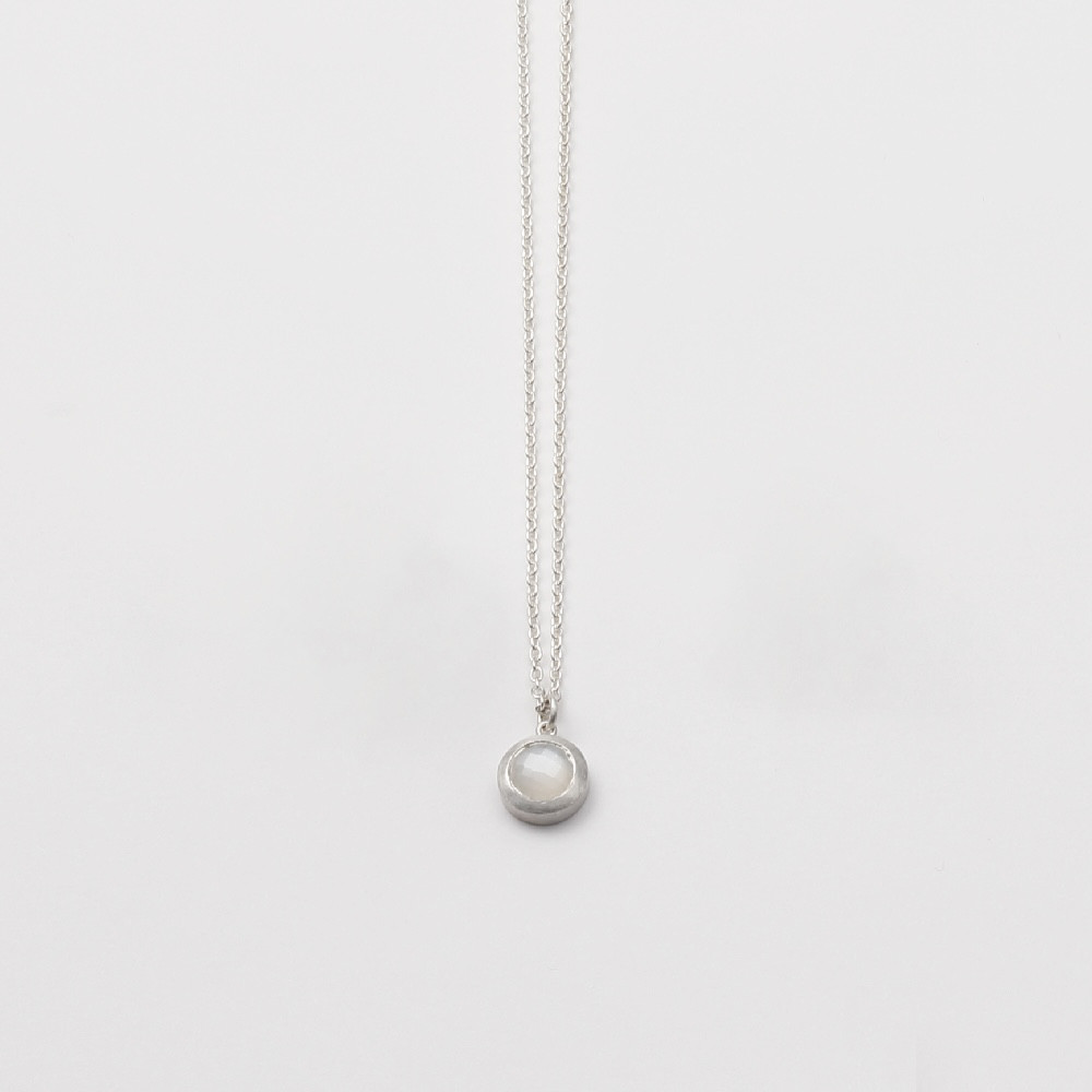 ムーンストーン silver ネックレス 45cm