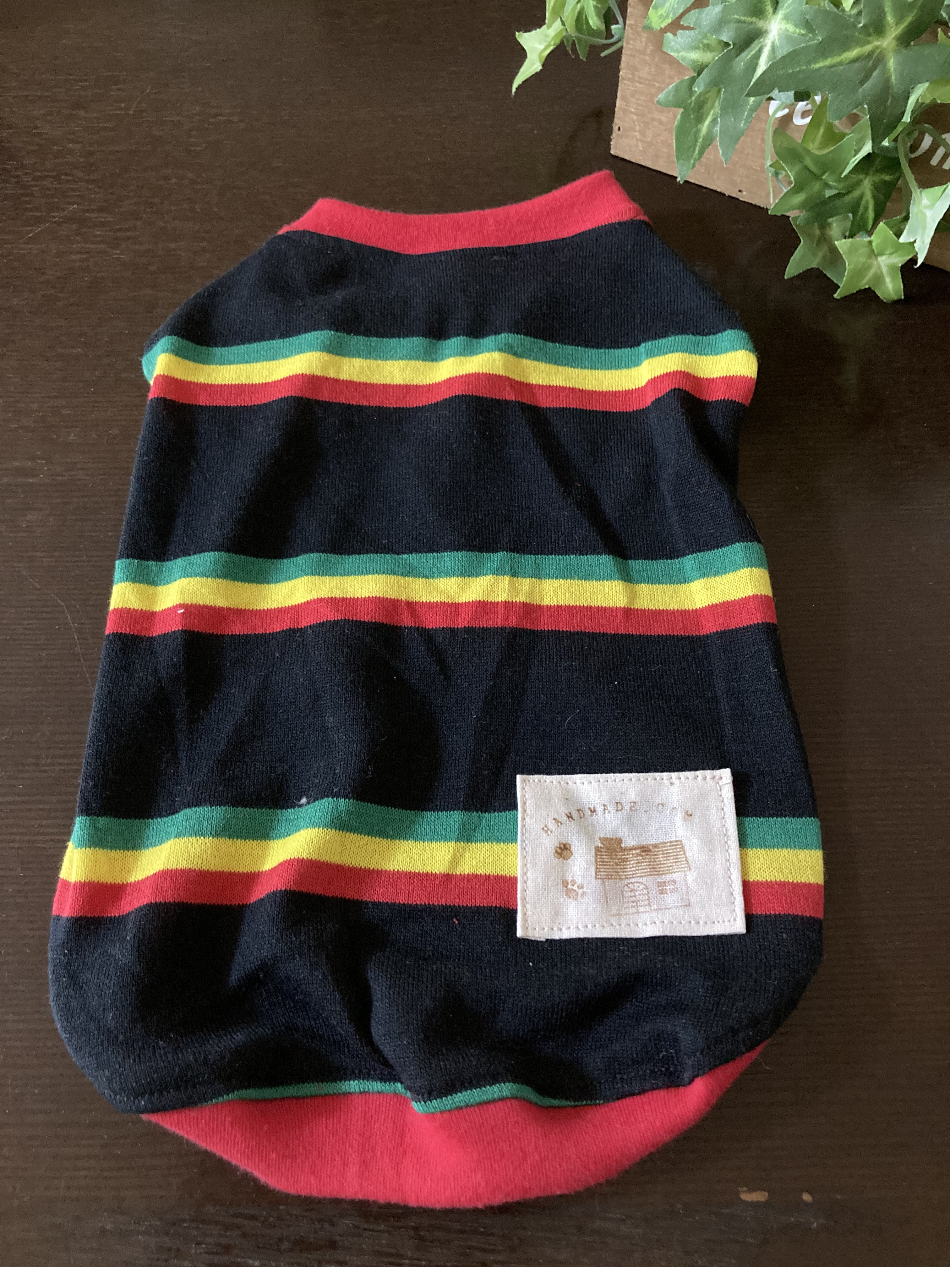 オーダー可お色違いあり＊ハンドメイド犬服＊レトロアニマルコーデュロイタンクトップ 6de2a9744f80ab4538e0557e2ca2ad