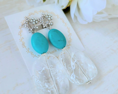 ルチルのイヤリングたん！できました！すごい！ 7e671e1c6b7d6b90838e8383f4e428