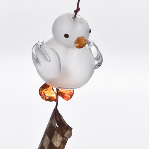 あひる風鈴 風鈴 rune glass 通販 14053992｜Creema(クリーマ)