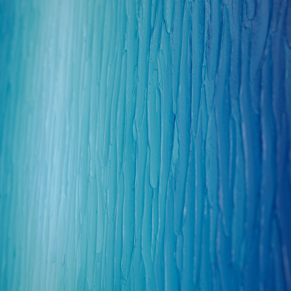 【光芒（K-#10）】 インテリアアート 青の絵 ブルー 海 4枚目の画像