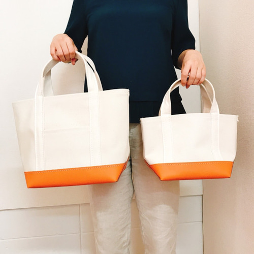 キャンバストートS │ ボトムレザー キナリベース 全11色 キャンバストートS │ ボトムレザー キナリベース 全11色