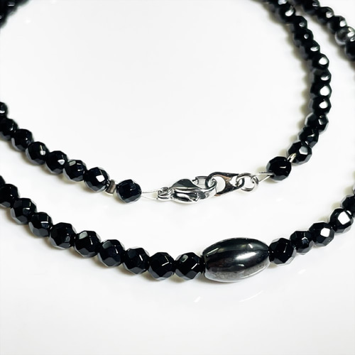 おまとめご確認専用です♡ヘマタイト ネックレス Hematite × Silicon Necklace／ヘマタイトネックレス | iichi