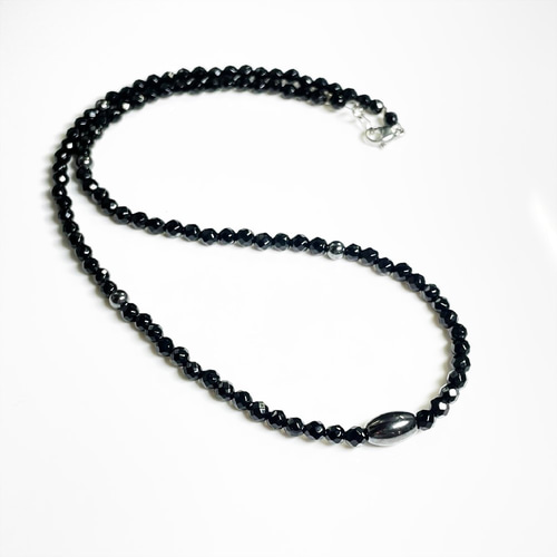 おまとめご確認専用です♡ヘマタイト ネックレス Hematite × Silicon Necklace／ヘマタイトネックレス | iichi