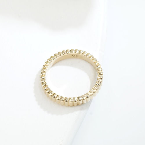 グログランギザギザリングC0117 (4週間発送） 指輪・リング 武田源之助