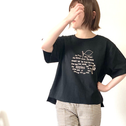 残りホワイト１点★お好きな絵柄で★オーバーTシャツ 8枚目の画像