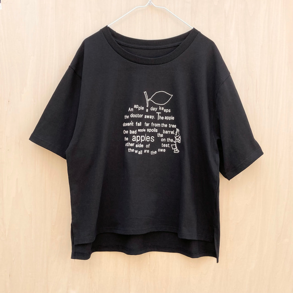 ★お好きな絵柄で★オーバーTシャツ（ブラック） 6枚目の画像