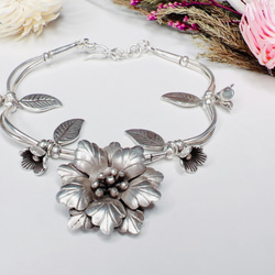 925シルバー ハンドメイド ブレスレット ♡925シルバーブレスレット ハンドメイド銀細工 シルバーアクセサリー