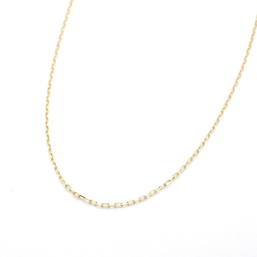 あずきチェーン 細 45cm 幅0.5mm ネックレス チェーン 18金 k18 18K  