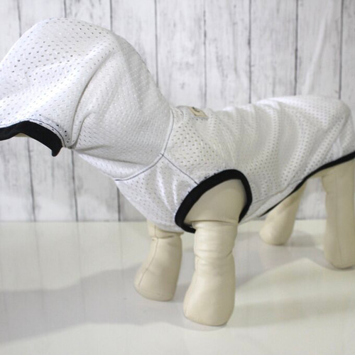 ハンドメイド イタグレ服 クールニットワンピース UVカット ハンドメイド イタグレ服 クールニットワンピース UVカット