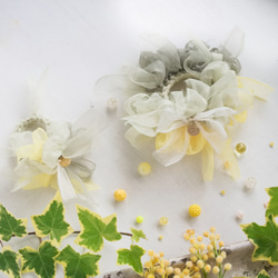 Mimosa｜七彩綻放針織髮圈 第11張的照片