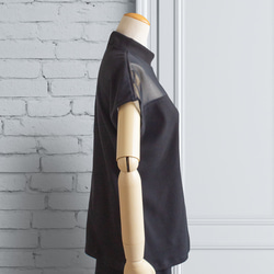 PSNY 成人性感法式袖 T 卹 - 透視 Bijou 1（流星）上衣 TP04 第5張的照片