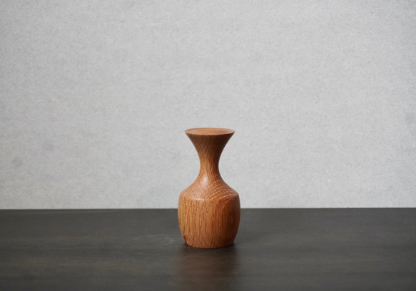 Flower vase オーク3Pset 一輪挿し　フラワーベース　受注製作 4枚目の画像