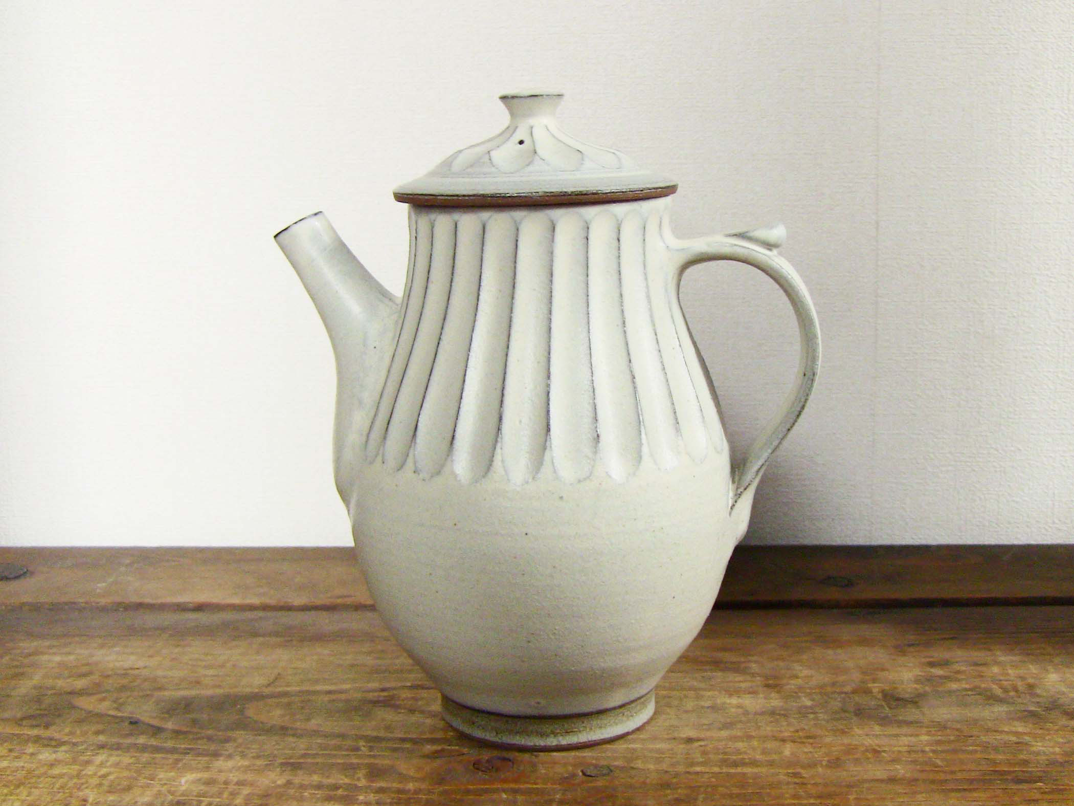 しのぎ手ティーポット 大（蘭越）