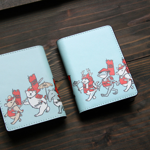 名刺・カードケース 真田軍団がゆく（ブルーグレー） 名刺入れ・カード