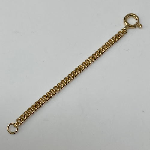 k18YG AU750 18金 幅2ミリ 5センチ分のイエローゴールド 延長アジャスターです。 ネックレス・ペンダント よーだ  通販｜Creema(クリーマ) 14057001
