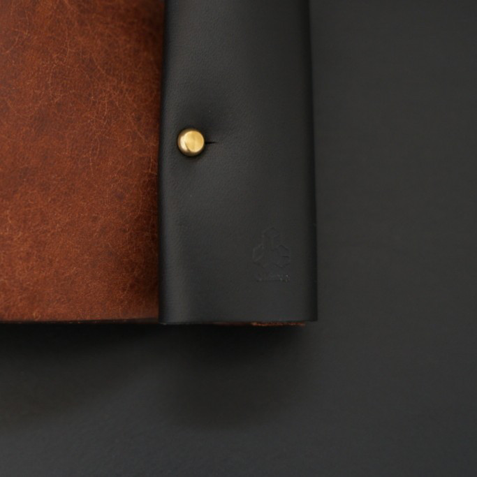 オンラインショップ&Creema限定イタリアンレザーカードホルダー NERO×