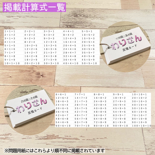 保育 算数 計算カード たし算 ひき算 かけ算 わり算 知育教材 幼児教育