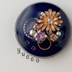 ◇受注制作◇【レジン＊ポニーフック・ヘアゴム・帯留め】シンプル