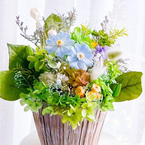 野の花アレンジメント（プリザーブドフラワー） プリザーブドフラワー