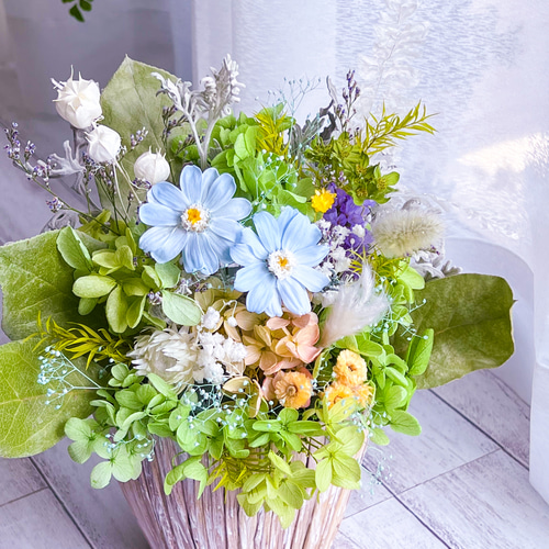 野の花アレンジメント（プリザーブドフラワー） プリザーブドフラワー