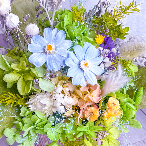 野の花アレンジメント（プリザーブドフラワー） プリザーブド