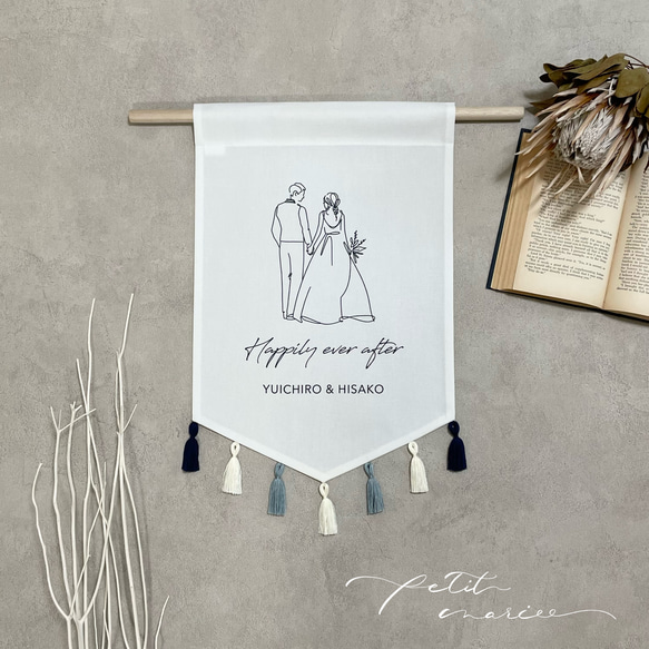 HATA080 ❁﻿ウェディングフラッグ♡ ウエディング 結婚式 その他