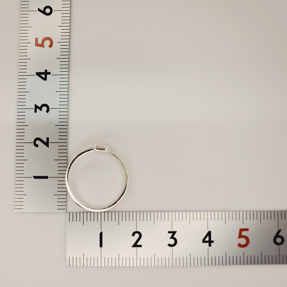 ❅銀925簡約精緻戒指方形氧化鋯均碼可調節 第5張的照片