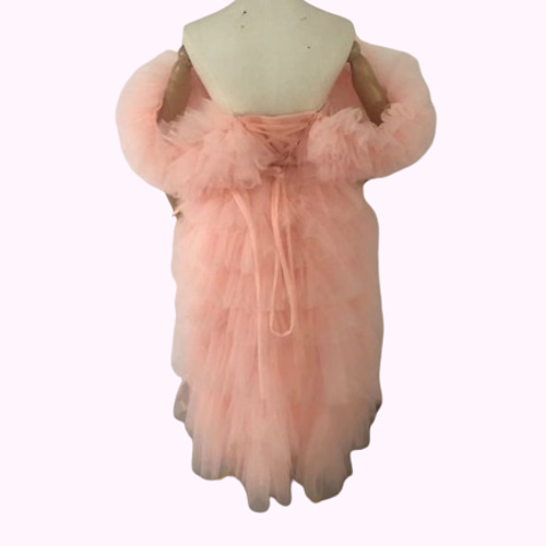 豪華！ 披露宴 パーティードレス ホワイト オフショル 柔らかく重ねた  