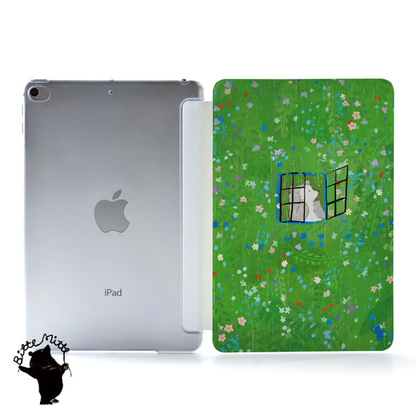 花と植物のiPad ケース iPadケース アイパッド カバー iPad Air5 Air4 Air3 mini6/5 1枚目の画像