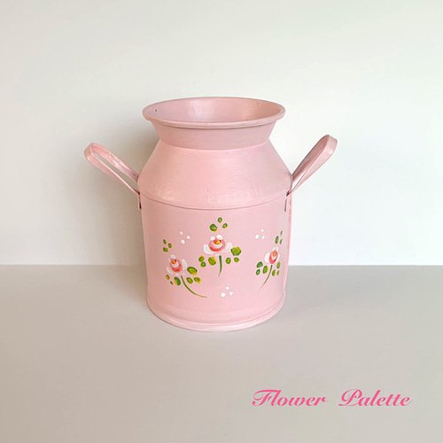 ピンクフラワー引出し取手6個セット ハイチェスト(TA75WH 取っ手ピンク