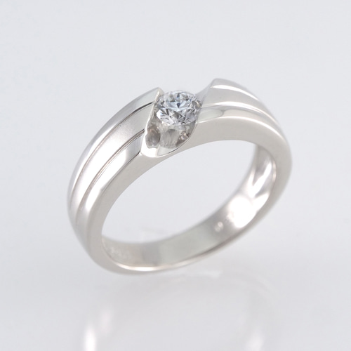 1点限定】天然ダイヤモンドリング pt900 中石0.26ct 指輪